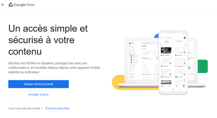 site google drive