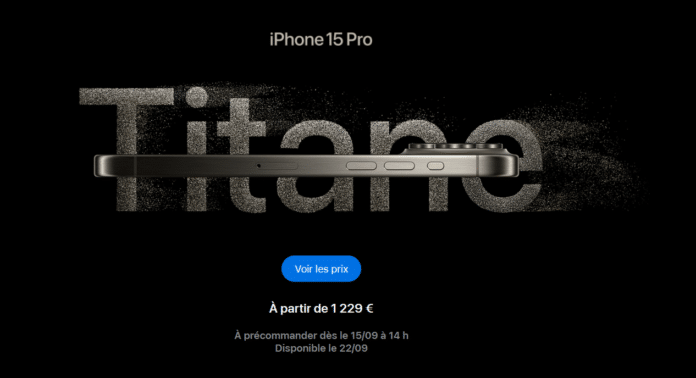 iphone titane