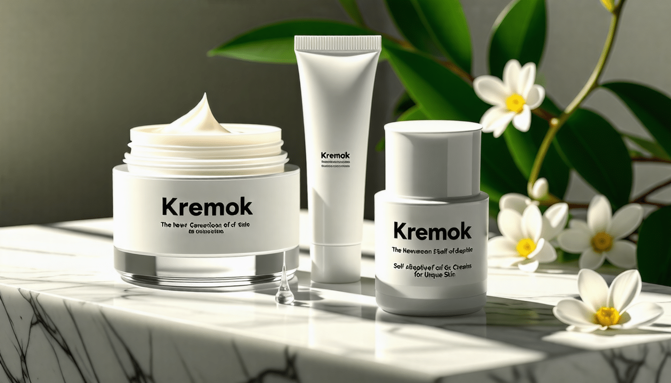 découvrez kremok, la nouvelle génération de crèmes cosmétiques auto-adaptatives qui s'ajustent parfaitement à votre peau. offrez-lui une attention personnalisée pour sublimer sa beauté et répondre à ses besoins spécifiques.