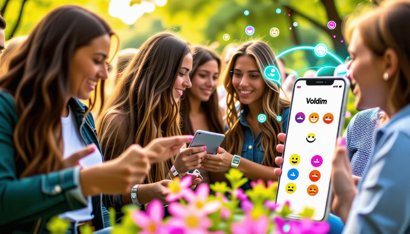 découvrez voldim, l'application de rencontre innovante qui connecte les cœurs en captant vos émotions en temps réel. plongez dans des échanges authentiques et rencontrez des personnes qui vibrent à la même fréquence que vous. l'amour n'a jamais été aussi palpable !