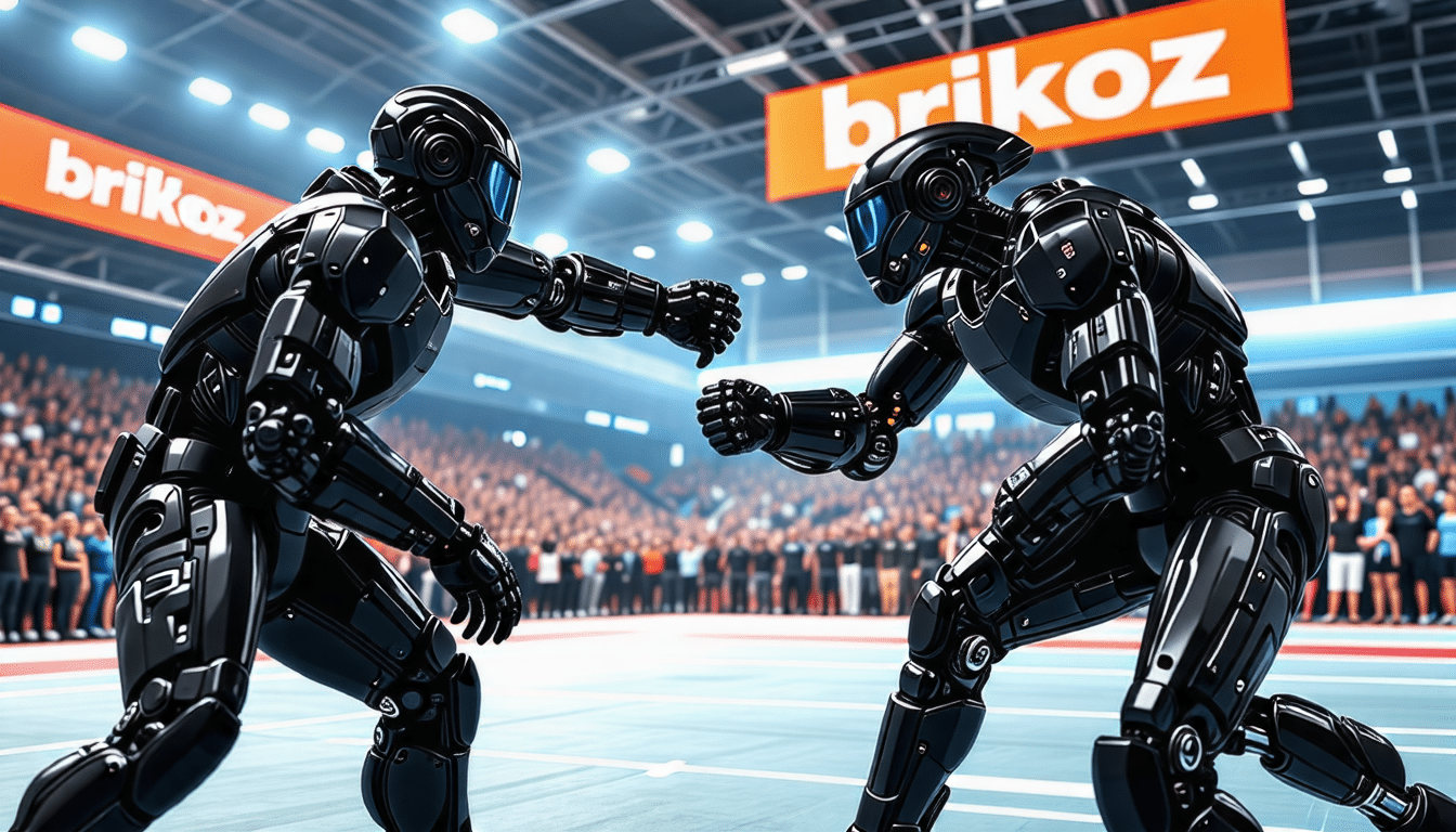 découvrez brikoz, le nouveau sport de combat révolutionnaire alliant performances et technologie grâce à des exosquelettes intelligents. rejoignez la révolution sportive et testez vos limites dans un affrontement futuriste et captivant.