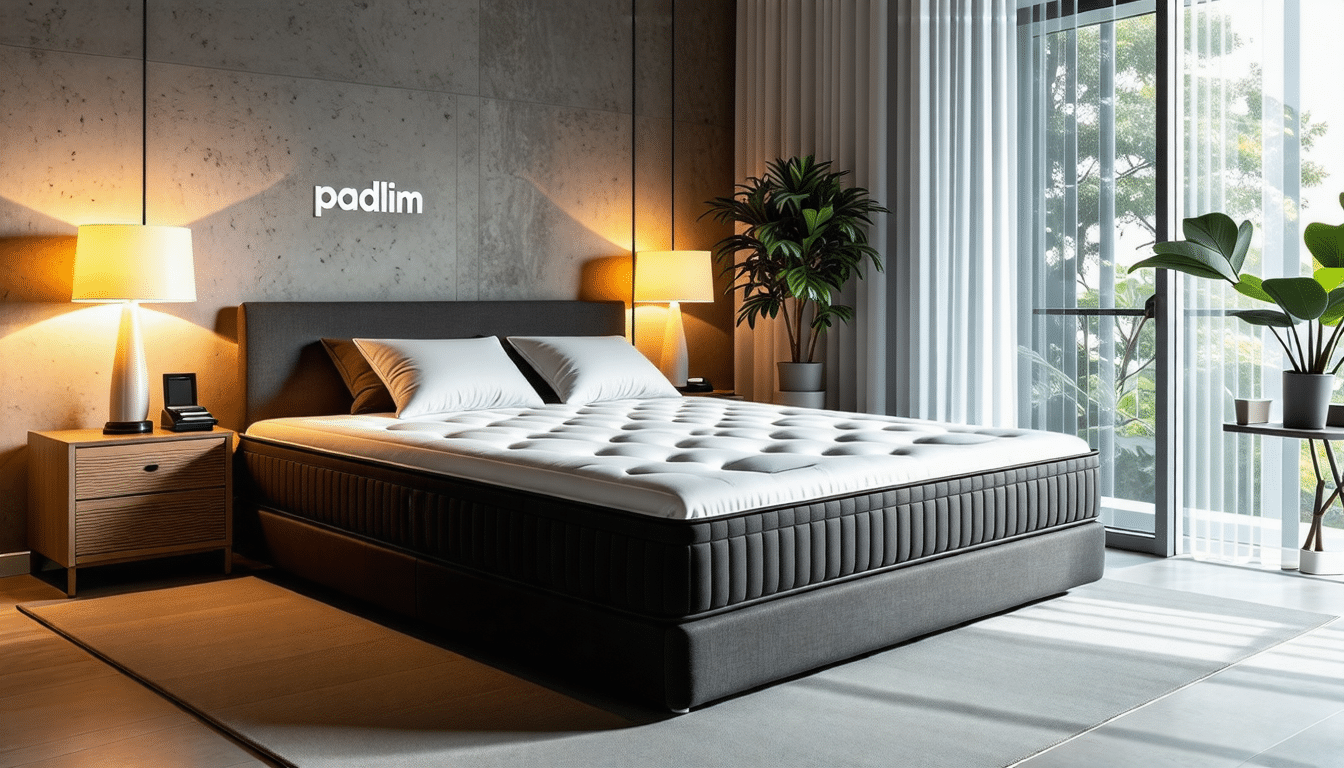 découvrez padlim, le matelas connecté révolutionnaire qui améliore votre qualité de sommeil. grâce à sa technologie innovante, il ajuste automatiquement la température et la fermeté pour s'adapter à vos besoins, vous garantissant des nuits paisibles et réparatrices.